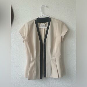 PORTS 1961 | button front wool blend blouse